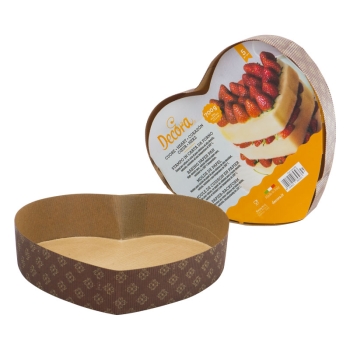Baking Paper Pan - Heart